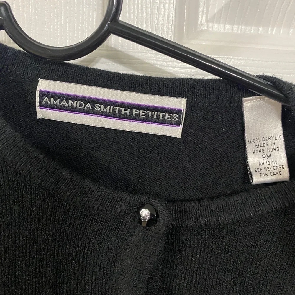 Amanda Smith Cardigan Sweater Top - Picture 2 of 4